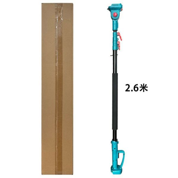 21v Electric Pole Pruning Shears & Telescopic Pruning Saw Set Cordless High Reach Tree Branch Cutter for Garden Orchard