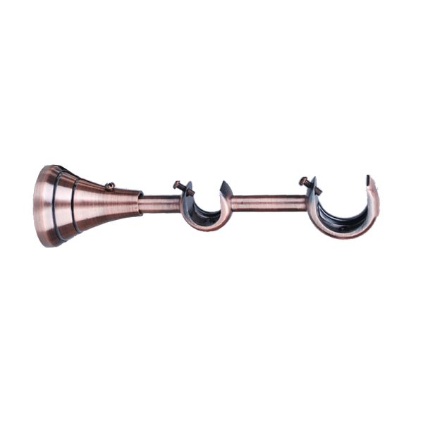 LM38 Single and Double Metal Curtain Rod Bracket High Quality Curtain Poles Tracks & Accessories