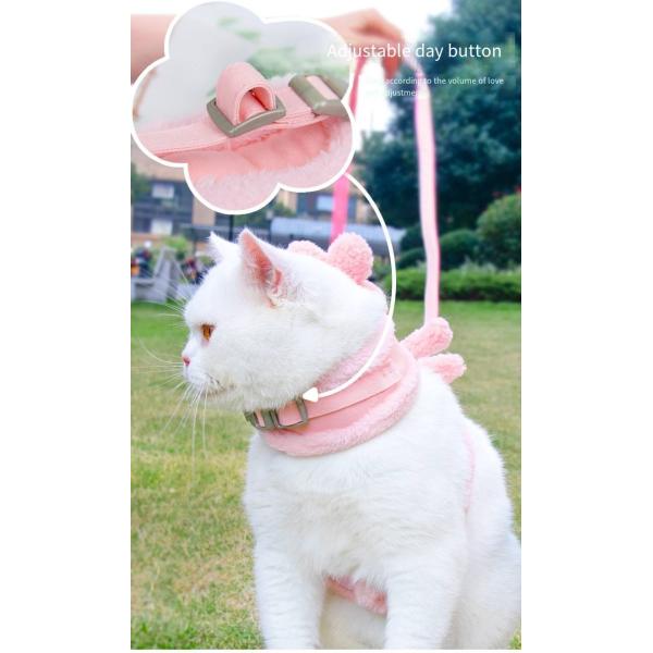 Vest Type Lead Rope And Pet Harness Leash For Small Dog Teddy Pomeranian Cat Outing