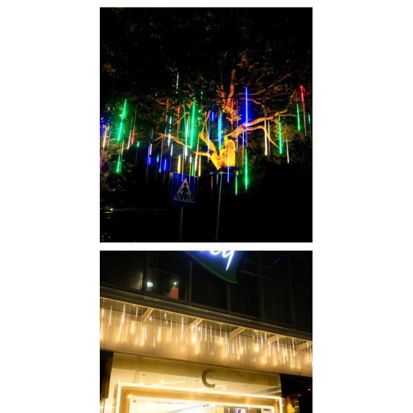Lamp Luminous Efficiency 90lm/w Waterproof LED Meteor Shower Light for Christmas Tree