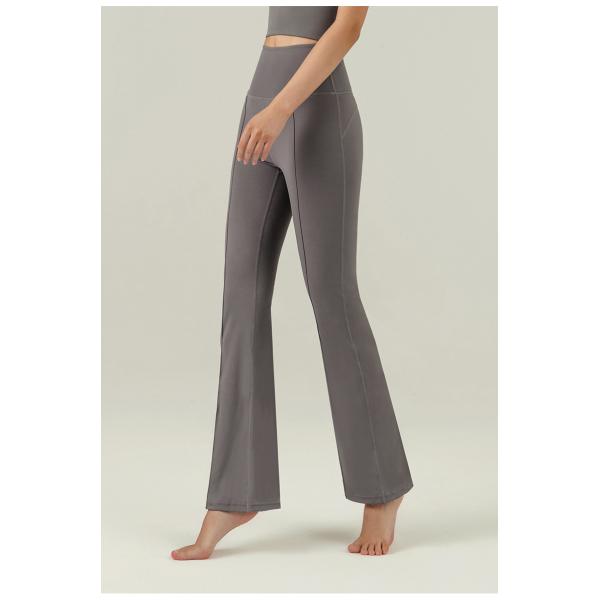 кофе Flared бедро лета женщин брюк йоги поднимая обнаженные случайные гетры