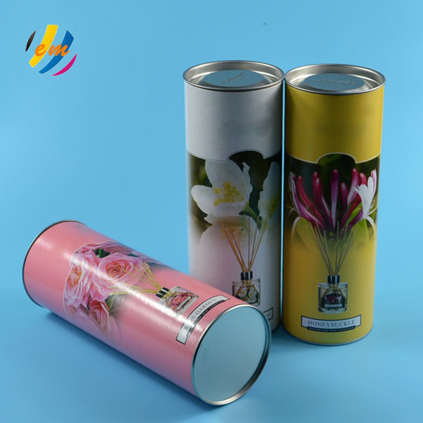Metal Plug 70mm Diameter Perfume Cardboard Tube Packaging