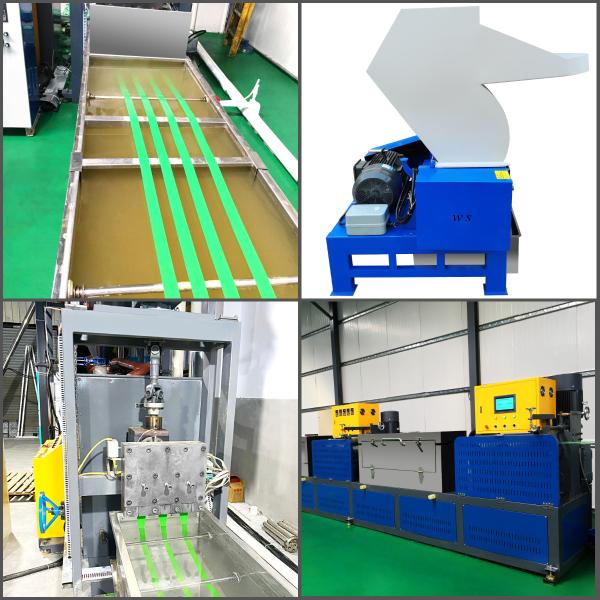 9-32mm Single Screw PET Strap Making Machine 350kgs/H For Brickyard