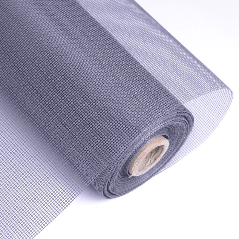 2.2M * 25M Pleated Fiberglass Screen Mesh Folding For Sliding Window OEM