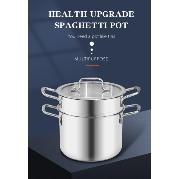 Бак запаса супа нержавеющей стали 22cm бака распаровщика домашней кухни Stackable