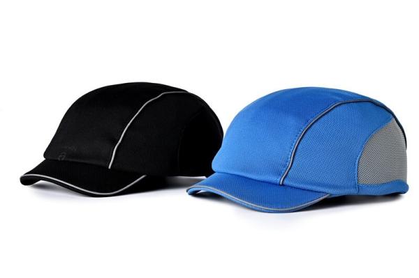 Custom Light Weight CE EN812 Hard Hat Reflective Stripe Safety Helmet Bump Cap