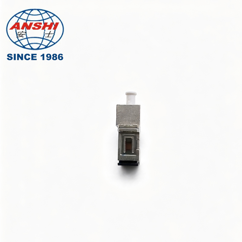 SC to LC Simplex Hybrid Fiber Optic Adapter PC/APC, Metal Flange, Single Mode / Multi Mode for Patch Cord Pigtail