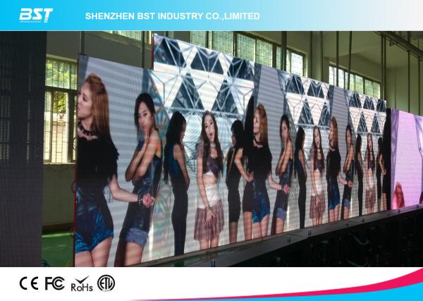 High Brightness P3 Indoor Full Color Led Screen 1R1PG1B For Shopping Mall