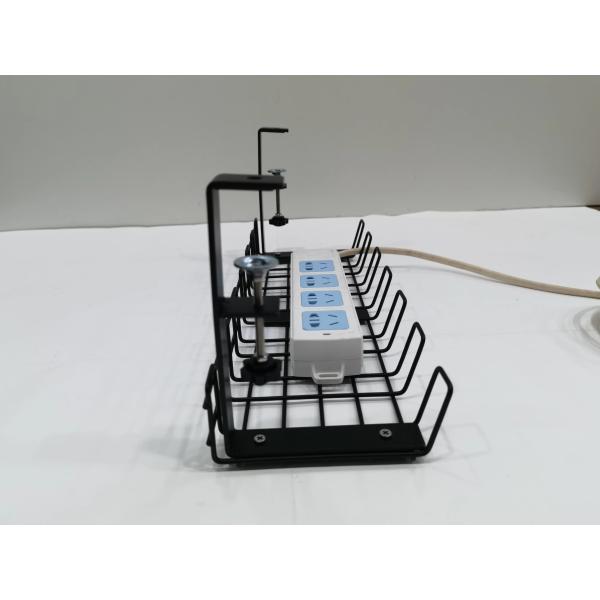 Office Electric Wire Organizer Tray Нескладываемая стойка для беззаботного управления проводами