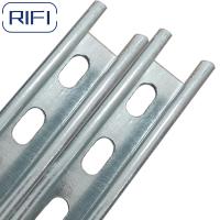 41x41mm 41x21mm Unistrut à fente C Strut Channel en acier au carbone galvanisé à chaud