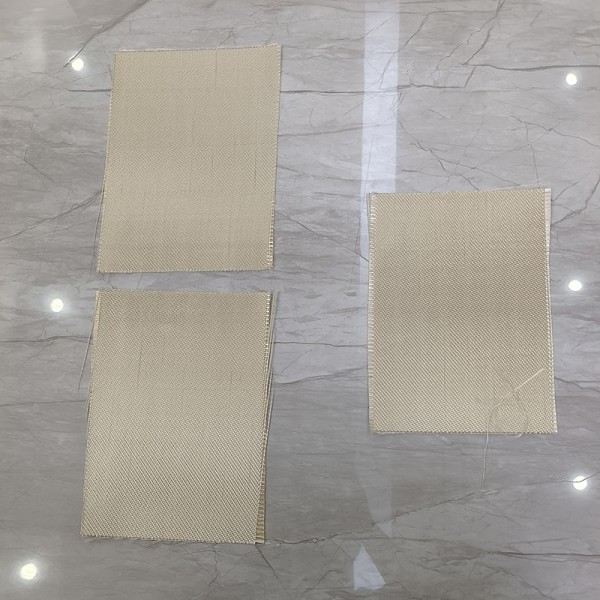 Fire Proof Caramelized Glass Fiber Fabric Heat Resistant Material Dewaxed Desized Technology