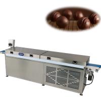 chocolate 304 de aço inoxidável que mergulha o Enrober da máquina
