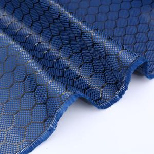 3K 6K Tissu en fibre de carbone Modèle hexagonal de football Tissu en fibre de