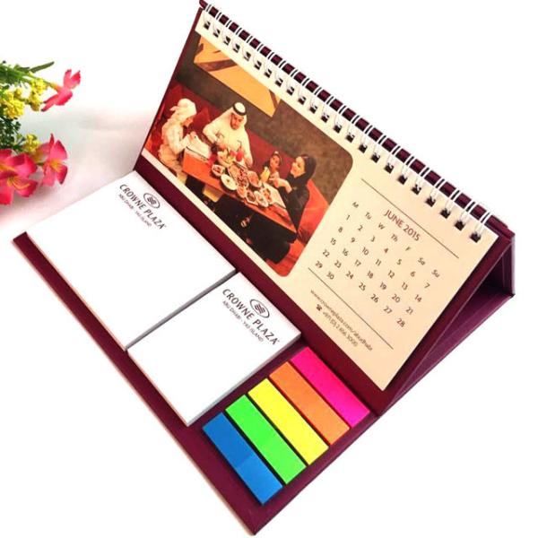Custom 2026 folding paper calendar
