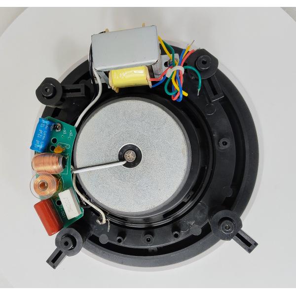 8ohm 5'' Ceiling Mount Speakers 88dB 20W ABS Baffle Flameless Metal Grille