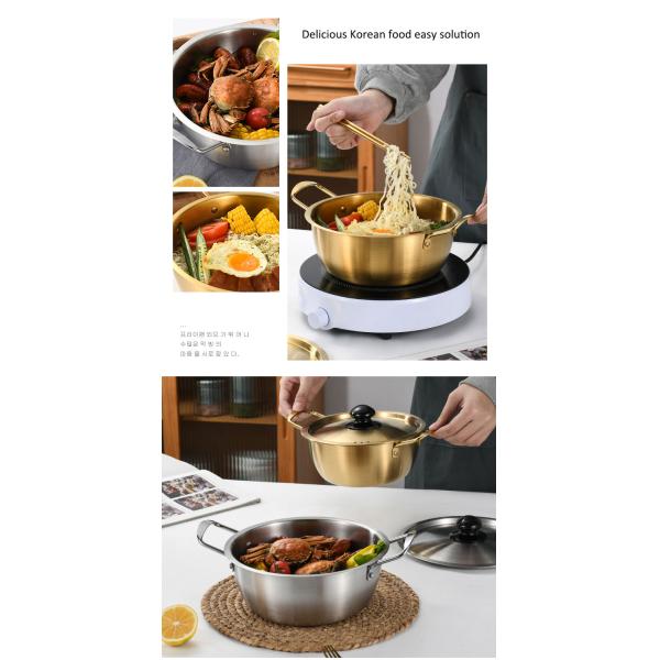 Материал нержавеющей стали пользы бака лапши быстрого приготовления золота кухни домашний