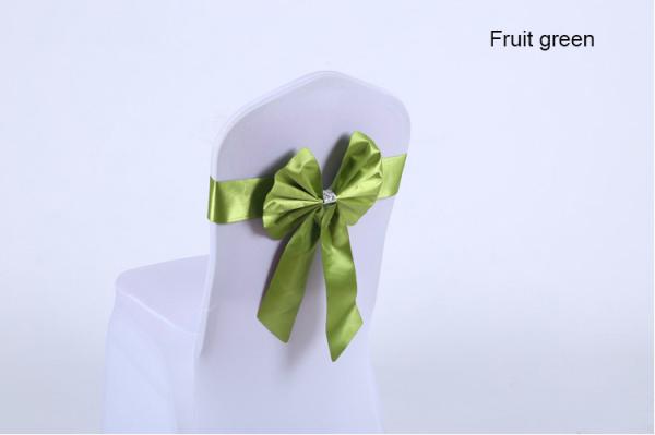 Wedding Banquet Chair Bands With Buckle Sashes Bows