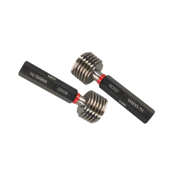 Metric Thread Plug Gauge M48X5 7H NOGO Type Precision Measuring Tool