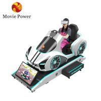 habitacle de simulateur de conduite de la réalité virtuelle 9d avec la plate-forme Vr de mouvement emballant la machine de jeu