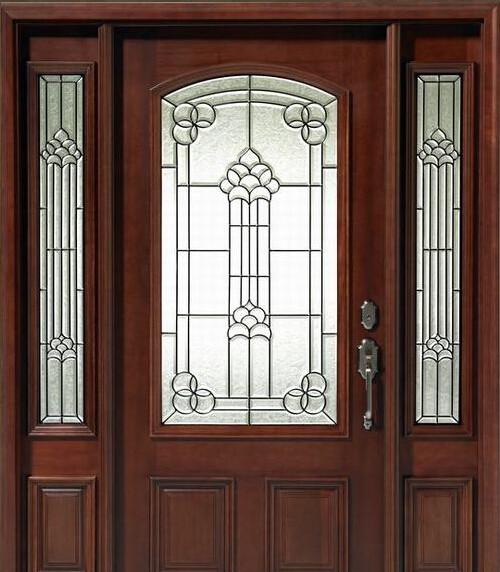decorative glass panels for wooden doors