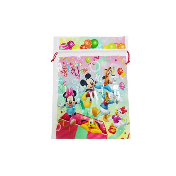 Сумки Drawstring Tearproof политена ODM экологически дружелюбное