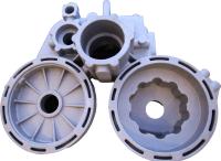 Machinerie à commande numérique boîtier arrière en alliage d'aluminium de coulée boîtier de transmission