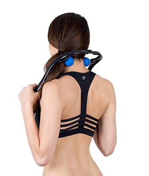 U Shape Heated Neck Massager Handheld Customized Logo For Home / Office / Travel
