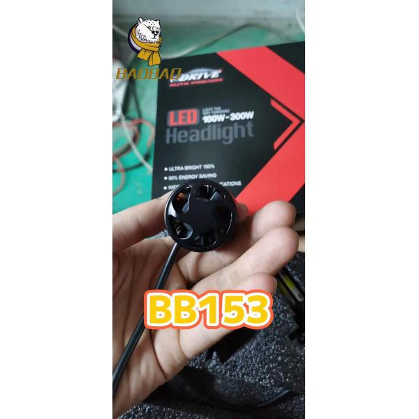 X7 Golden Box 4 Side 4 Face Multiple Color White Color LED Headlight Bulb Motorcycle Auxiliary Lights HAOJUE Motor Spare Parts