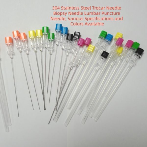 304 Stainless Steel Trocar Needle Biopsy Needle Customizable Size Color