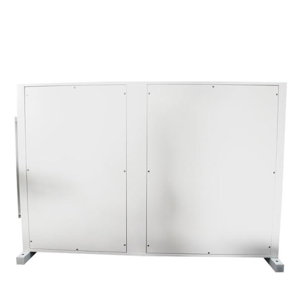 Ar do armário do ar fresco da ventilação do quarto desinfetado do filtro de duas fases que entrega a unidade AHU