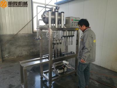CE Passed 4 Head Beer Bottling Machine For Beer High Speed Production Line