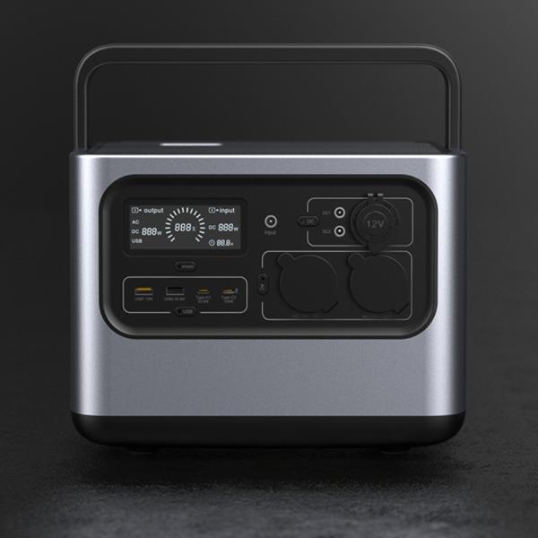 Armazenamento de energia solar exterior portátil da central elétrica 7.5KG do lítio de 540WH 600w
