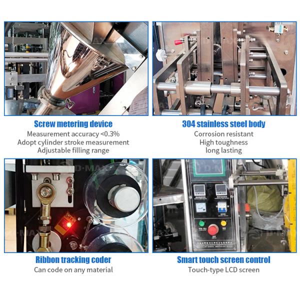 1kg 2kg 5kg Bag Laundry Soap Washing Powder Packing Machine Detergent Powder Filling Packing Machine