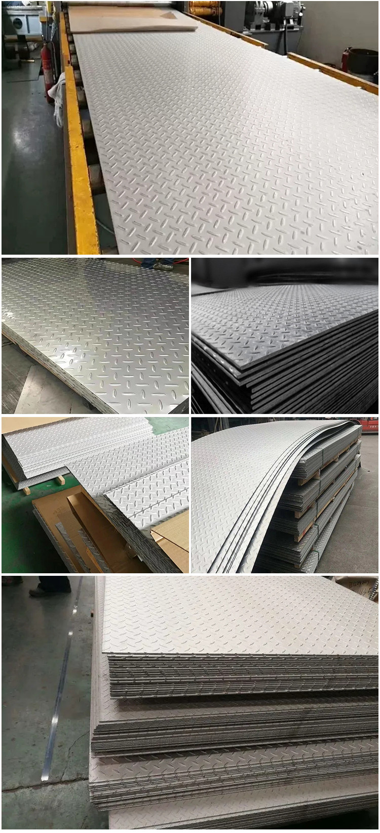 декоративная картина толщины 1mm плиты нержавеющей стали 430Ss Checkered квадратная