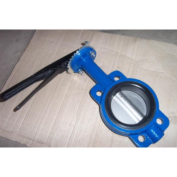 One Shaft With Pin Wafer Butterfly Valve For Fresh Water, Sea Water, Air, Steam