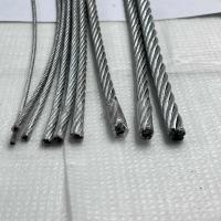 6x15 7FC Fios de aço galvanizados para elevação de cargas pesadas e equipamento