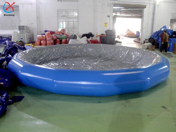 Customized Airtight Inflatable Swimming Pool Durable PVC Inflatable Water Pool