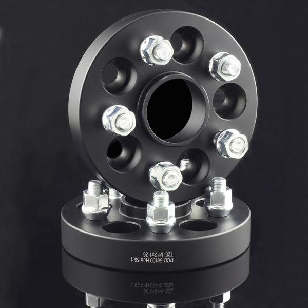 Hubcentric Aluminum 5x100 25mm Wheel Spacers For TOYOTA 86 With 12.9 Stud