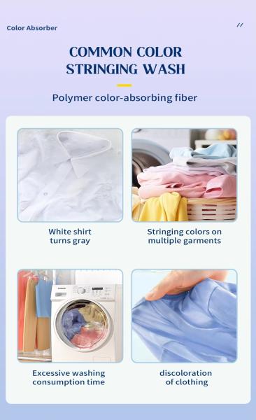 Customization Laundry Sheets Color Catcher Eco Friendly For Home And Travel Use