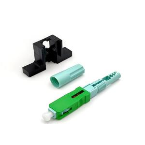 Соединитель собрания оптического волокна SC APC Ftth Fttx быстрый быстрый для оптического волокна Euquipment