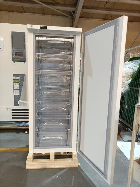 -40℃ Congélateur médical vertical profond MDF-40V278W 278L Congélateur de laboratoire de haute précision avec 7 tiroirs et contrôle numérique