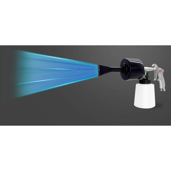 Laveuse à pression en mousse d'aluminium de coulée noire personnalisée pour le lavage de voiture