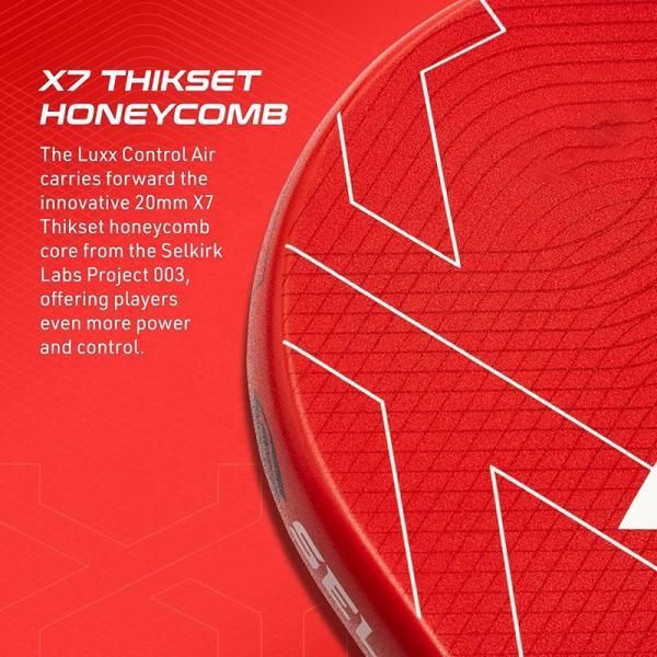 Edgeless Design Carbon Fiber Pickleball Paddle for Training Kevlar Core 20mm Thickness