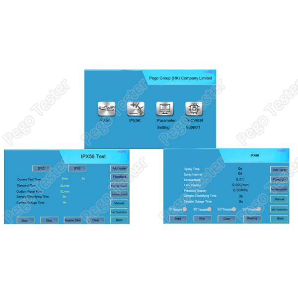 Всесторонняя водоустойчивая камера теста IEC60529 для тестов IPX9K и IPX6K