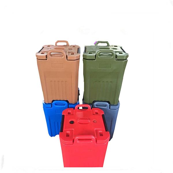 15kg Capacity Blue Rotational Molding Electric Food Warmer for Soup and Hot Beverages