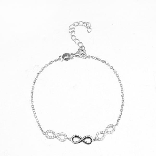 bracelete de 11.2g 925 Sterling Silver Charm Bracelet 18cm Alex And Ani Soul Sister
