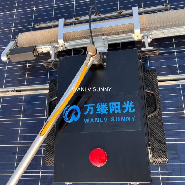 Smart Solar Panel Cleaner Advanced Robot Idling Speed 500 Rpm Samples US 3500/Piece