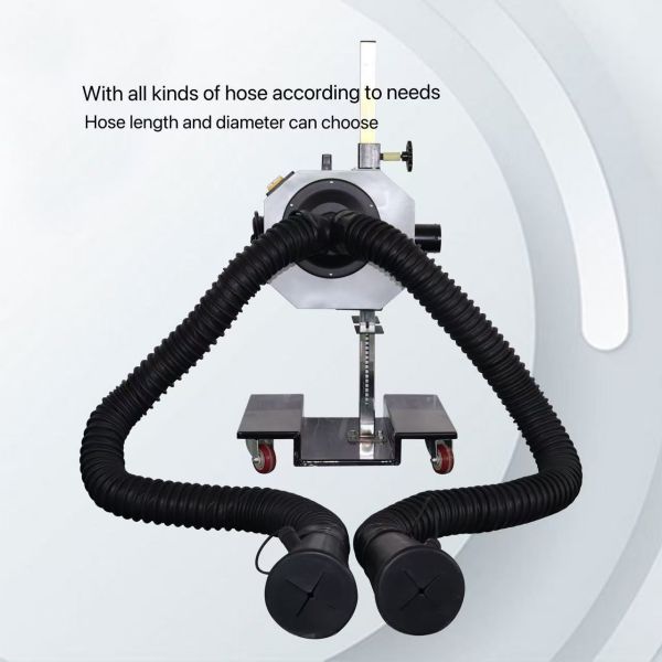 Portable Semi-Auto Industrial Exhaust Extractor | High-Efficiency Fume Removal for Garages