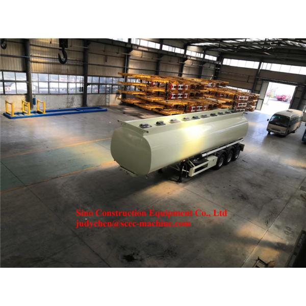 FUWA 3 Axles Heavy Duty Semi Trailers Petrol Tanker 25000L - 35000L Longlife