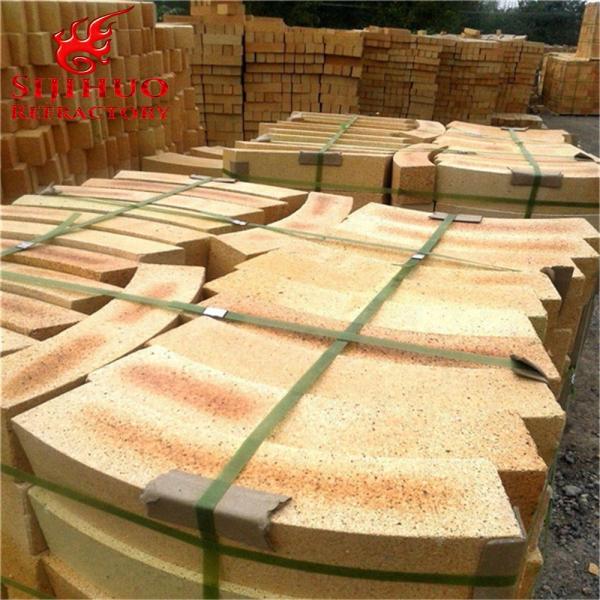 50%-65% SiO2 Content High Alumina Arc Refractory Brick for Petrochemical Industry